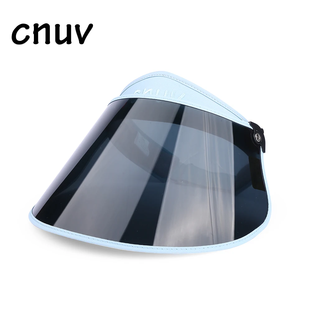 Best selling  Protection hats Summer Adjustable Unisex Sports Sun Visor  Golf Fashion Tennis Plastic Sun Cisor Hat