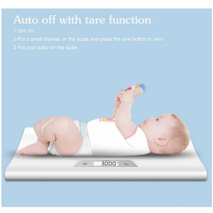 20kg Plus size Household Electronic Measuring Newborn Infant Digital Baby Weighing Scale for Cats Dogs Digital Pet Scale