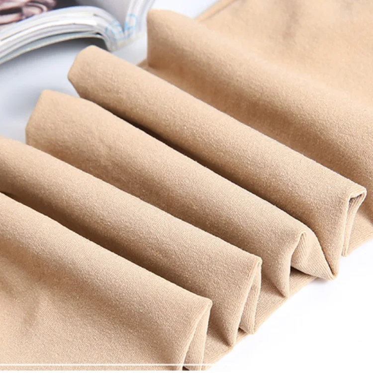 Женские бархатные колготки с мягким носком