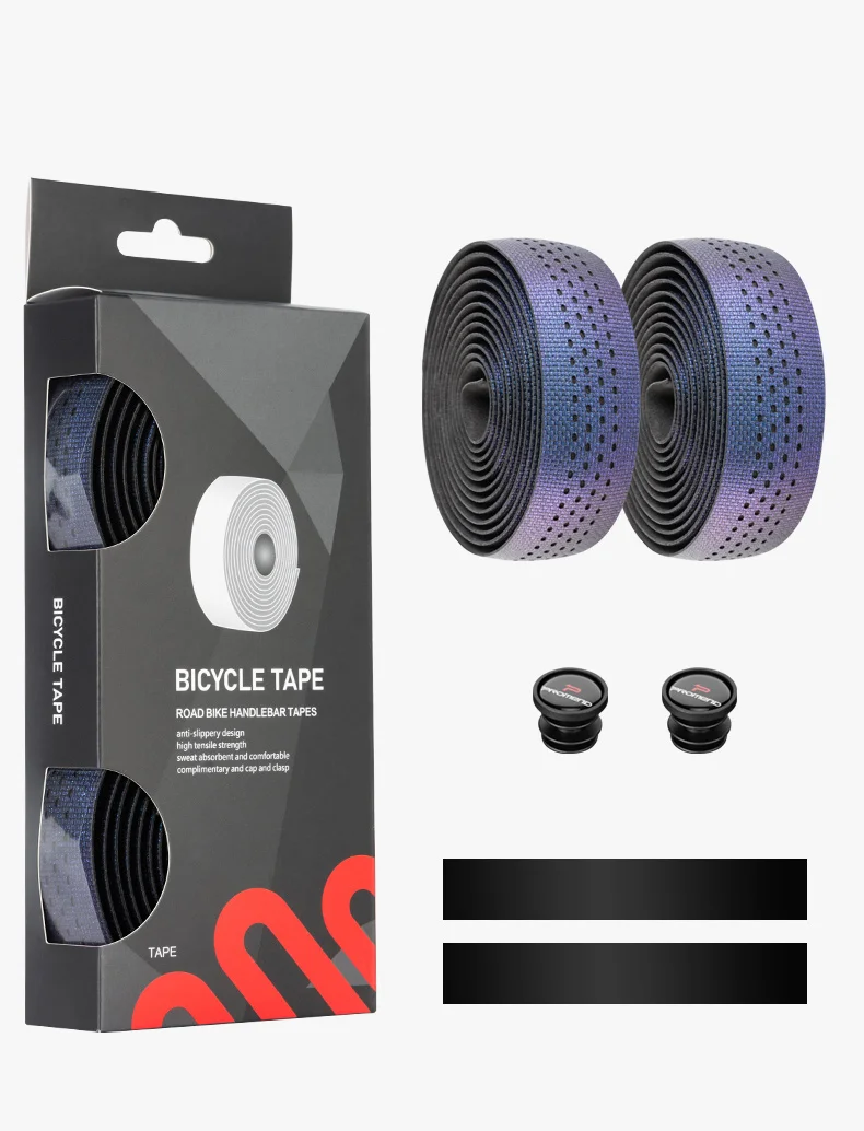 Promend 2024 EvaGel EasyClean Grip Bike Tape Stable RoadBike Handlebar Tape Breathable Shock Absorption Handlebar Road Bike Tape