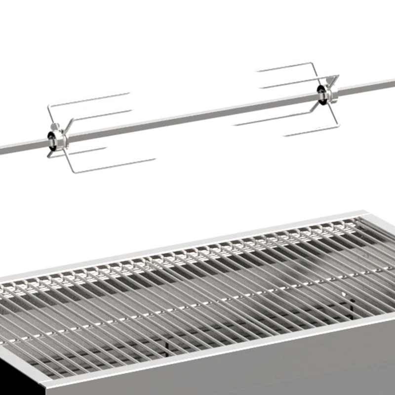 New Listing Portable Hog Lamb Rotisserie Spit Roaster Barbecue Charcoal Grill