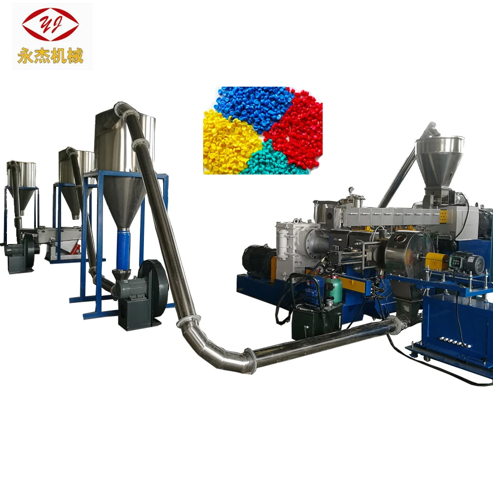 PVC cable material pellet machine pvc pelletizing machine extrusion line