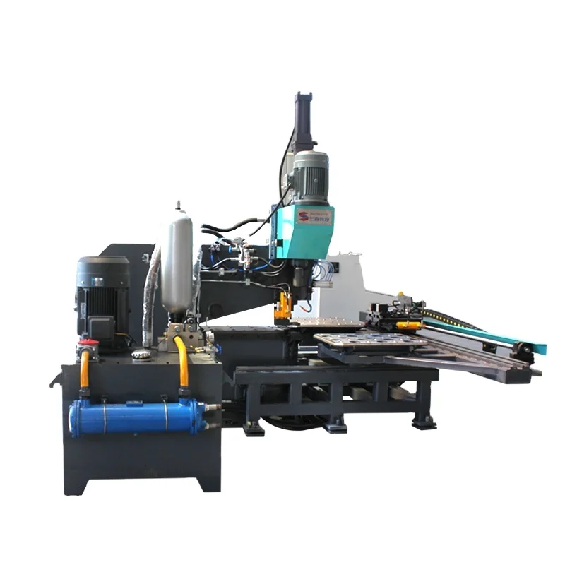 Прямая продажа с завода гидравлический зажим крепление CNC перфорирующий сверлильный станок для стальной