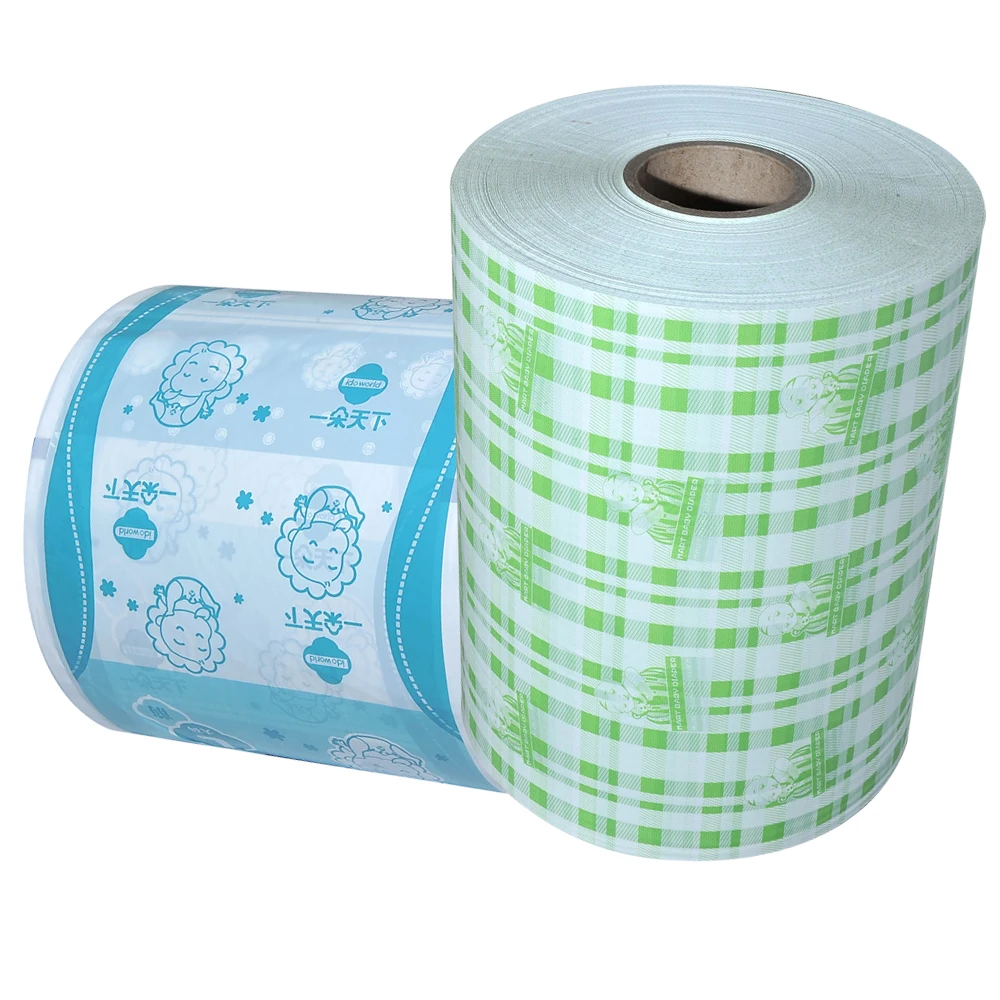 
Wholesale Chinese Baby Diapers Adult Diaper Raw Material Pe Film For Sanitary Napkin 