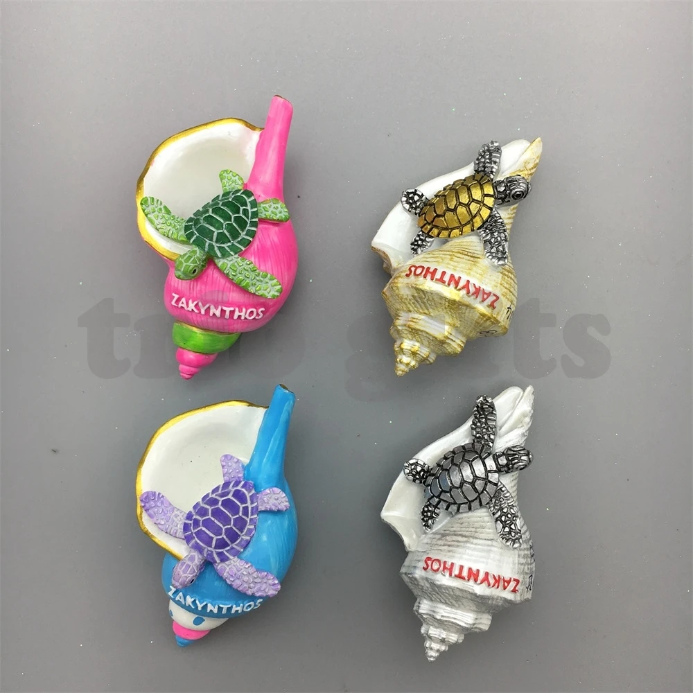 Beach Design Polyresin Pearlized Lighthouse Shape Souvenir Magnet For Home Decoration