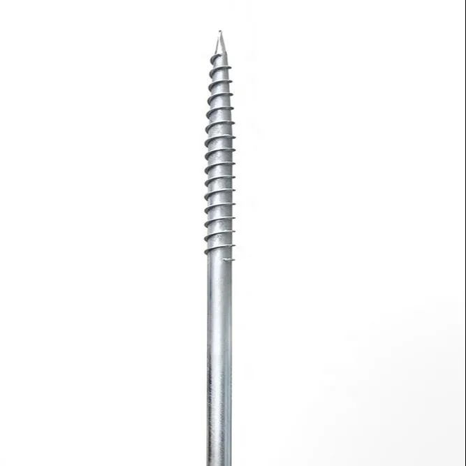 Hot-dipped Galvanized Ground Screw Used For Building