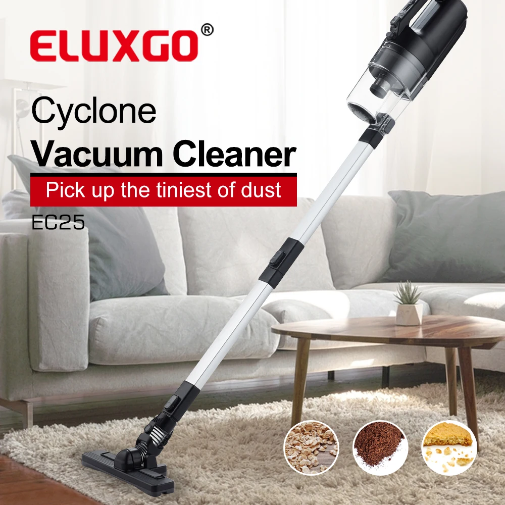 ELUXGO 400W Adjustable Speed Handheld Portable Vacuum Cleaner Sofa and Carpet Cleaning Machine