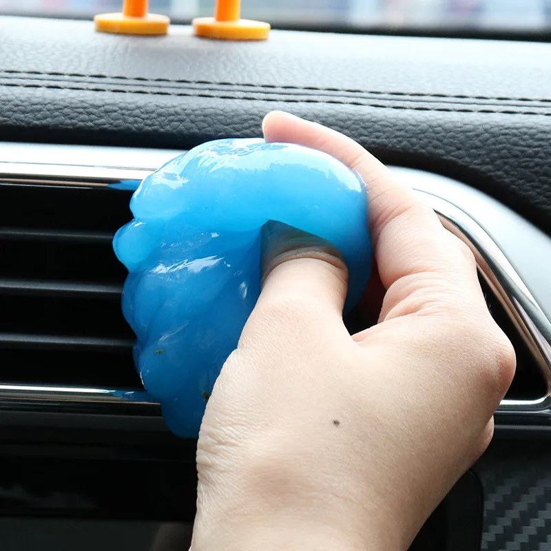 New arrival multifunctional portable reusable car cleaning gel soft glue