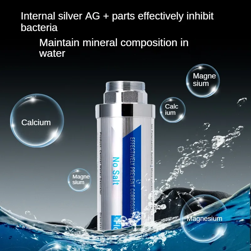 Whole House Long - Lasting Rustproof Magnetic Salt Water Softener for Drinking Water