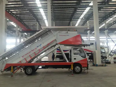 Aircraft Self Propelled Passenger Stairs For Aviation