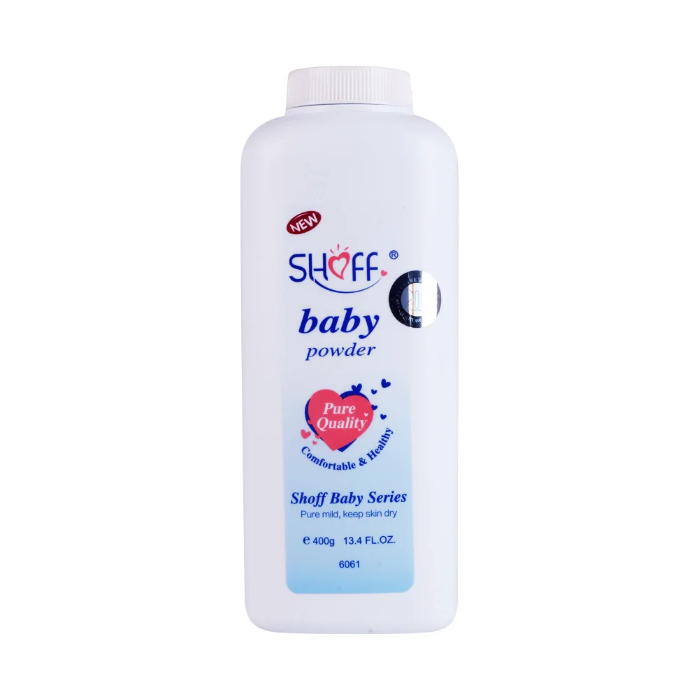 
SHOFF body powder private label natural formula perfumed talcum baby prickly heat powder 