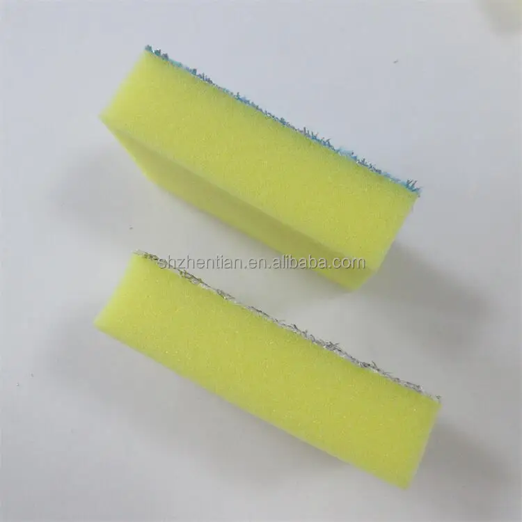 Multifunctional Kitchen Cleaning Sponge Non-Scratch Heavy Duty Stainless Steel Wire Mesh Sponge Scouring Pad Sponges For Dishes