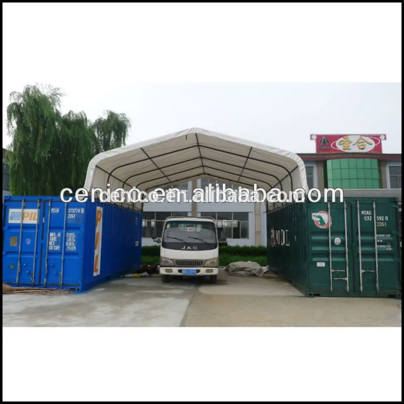Container Roof Top Shelter , Fabric Container Mounted Storage shelter