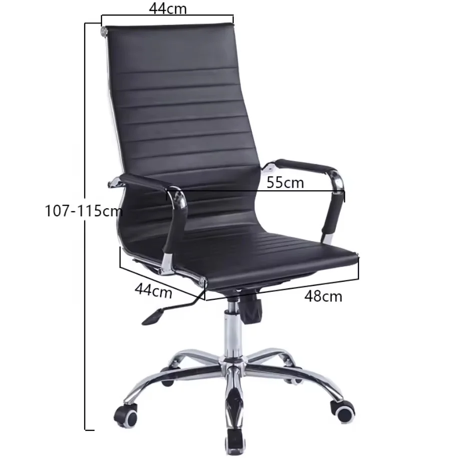 Swivel Black Mesh Office Furniture Conference Business Chairs Ceo Boss Chair Pu Leather Executive Office Chair