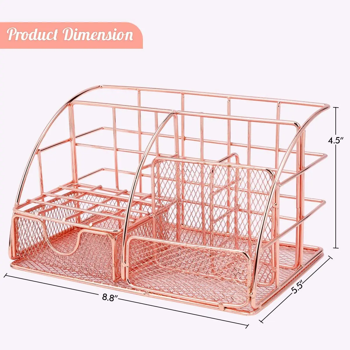 Сетчатые органайзеры для офисного стола