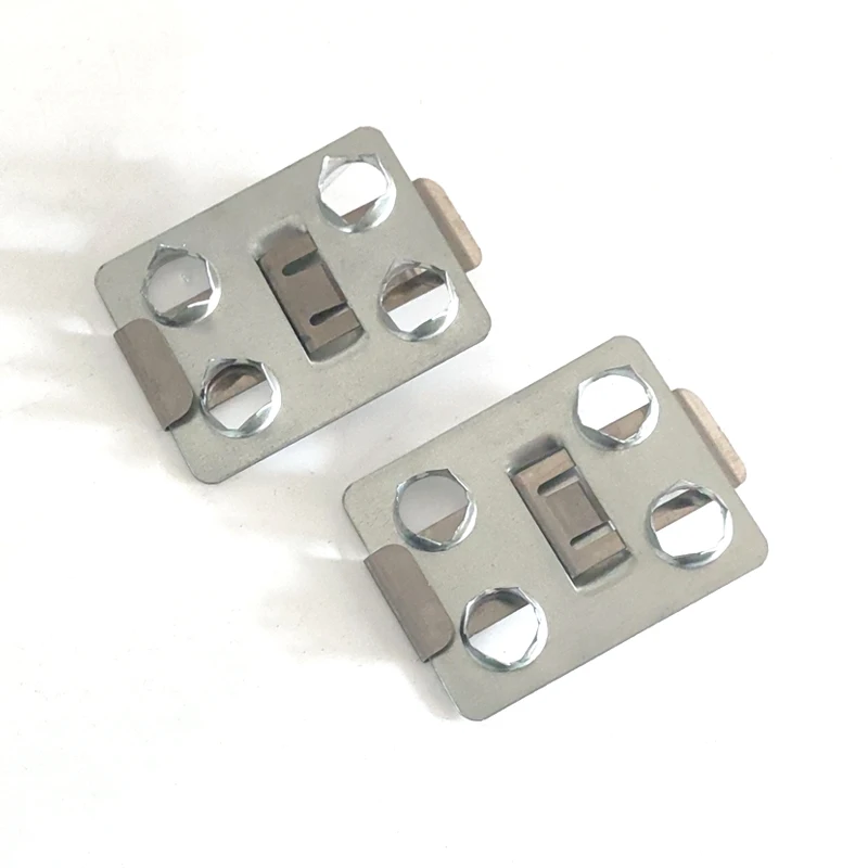 Wooden luggage corner tongue buckle for wooden case fasteners clips metal hardware fittings box spring latch