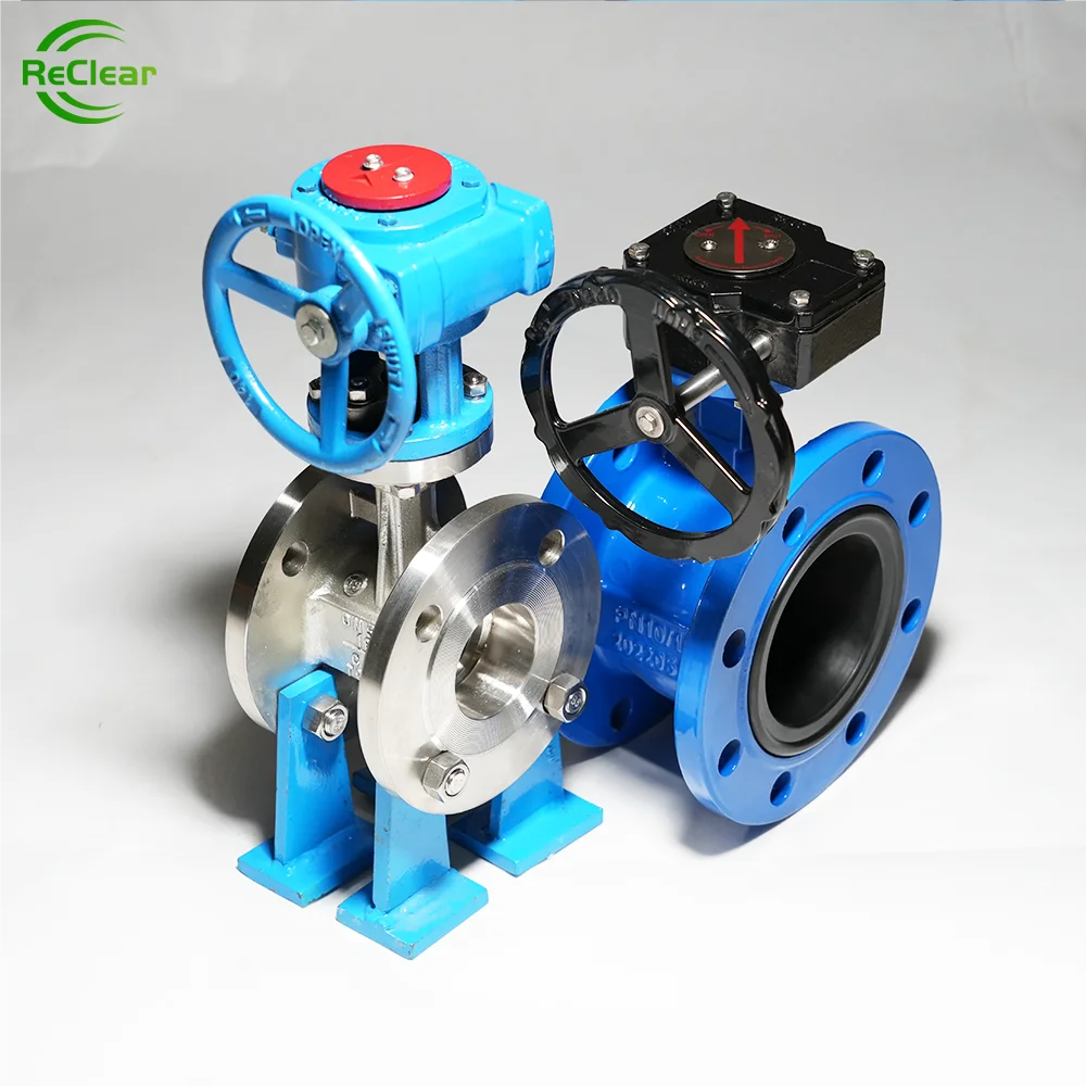 Wcb/Carbon Steel Pneumatic Butterfly Valve