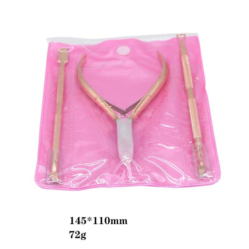 Professional 3pcs Nail Cuticle Remover Cutter Durable Manicure Tool Cuticle Nipper For Cuticle Clean Nail Toe