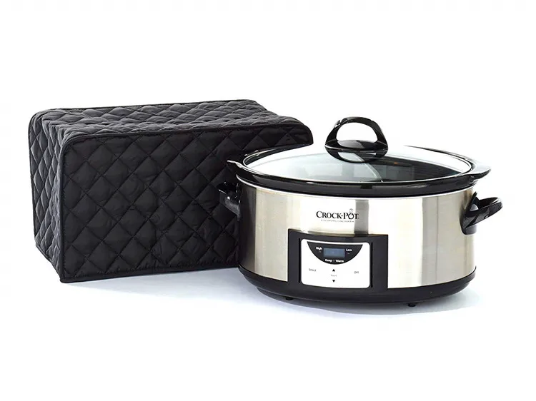 2021 Quality  2-ply Polyester Fabric Slow Cooker Cover Case