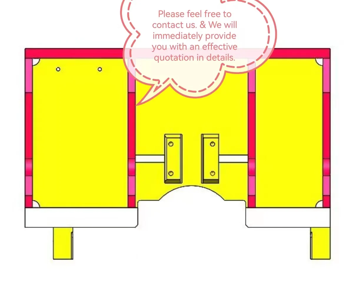 Environmental protection dust removal equipment Dusting drum Non-standard equipment manufacturing flipper guide