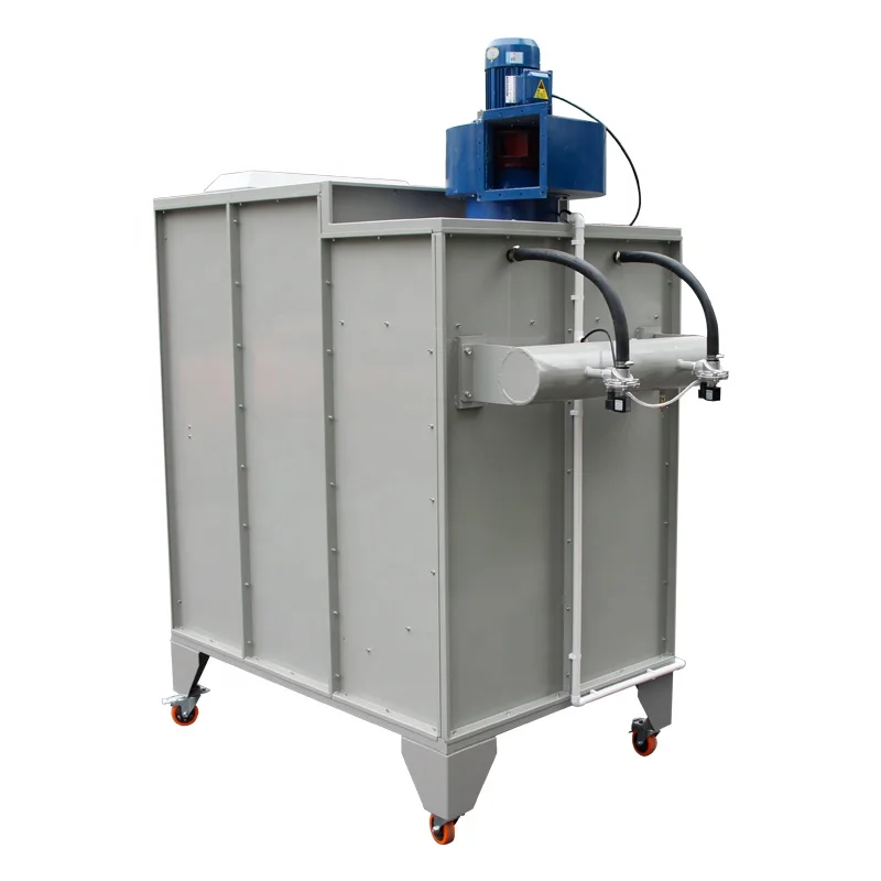 Small Powder Coating Spray Booth with filter Recovery