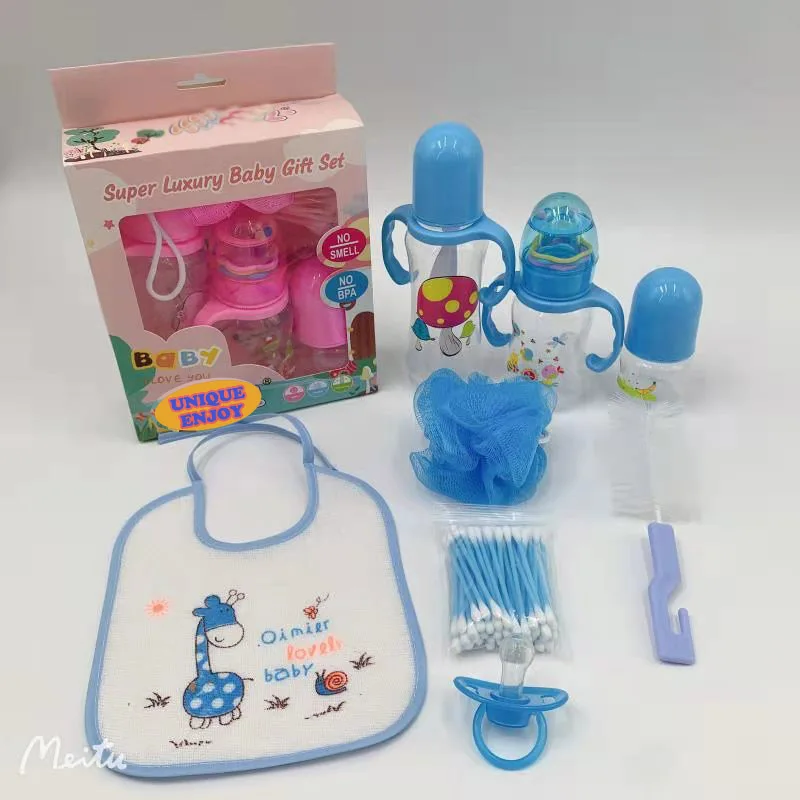 Hot Sale Factory Wholesale Super Luxury Baby Feeding Bottle Gift Set
