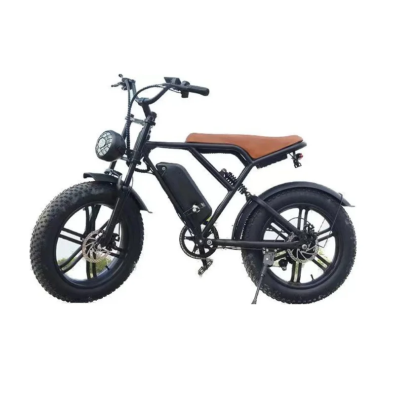 750W 48V Дешевые город для взрослых с толстыми покрышками 2-колесный скутер с Гибридный Road высокой скорости Электрический велосипед