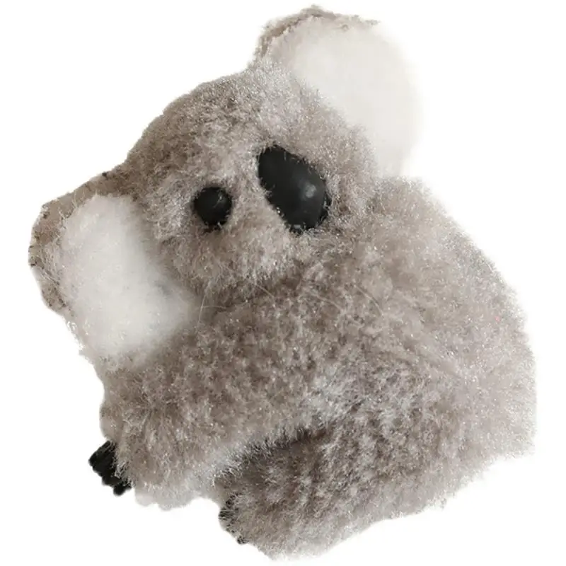 Plush little hairpin cute sweet hair grab ball head clip koala hairpin hairpin girl