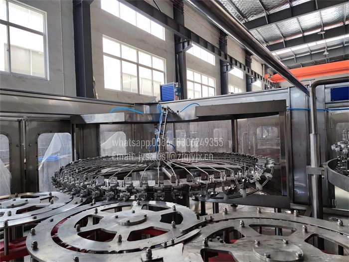 Soda Water Carbonated Soft Drinks Plastic Bottle Making Filling Bottling Machine Production Line