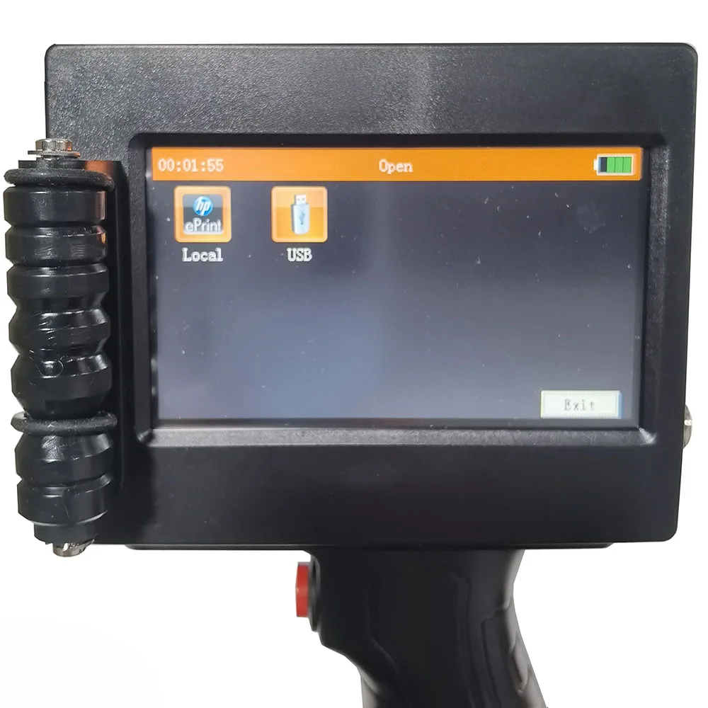 Coditeck 22 languages factory price 12.7mm handheld inkjet printer gun