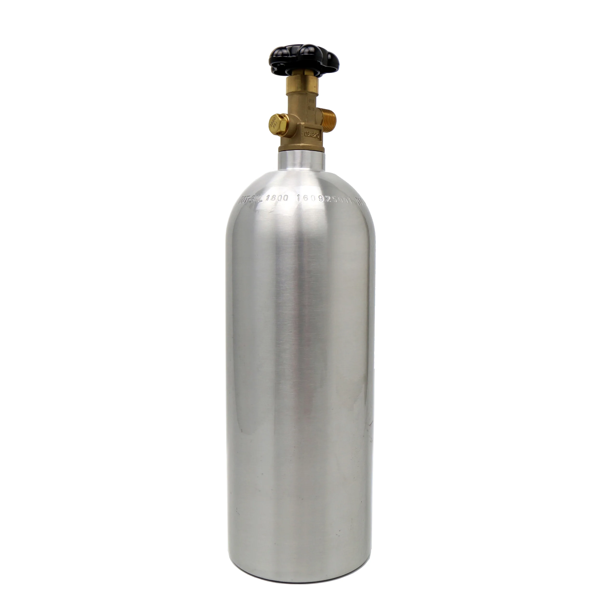 High pressure 1.5lb 2.5lb 5lb 10lb 20lb aluminum cylinder chinese manufacturer cylinder co2 bottle gas bottle co2