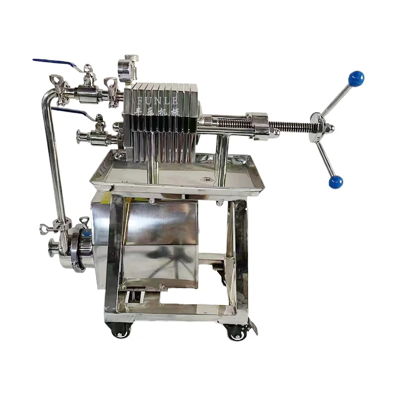 Factory price Stainless Steel Perfume Filter Filter Press Machine