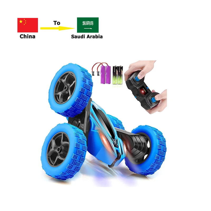 East  Car Toy 4WD 2.4Ghz Double Sided Rotating Car Ddp Door To Door Shipping To Saudi Arabia For Sale