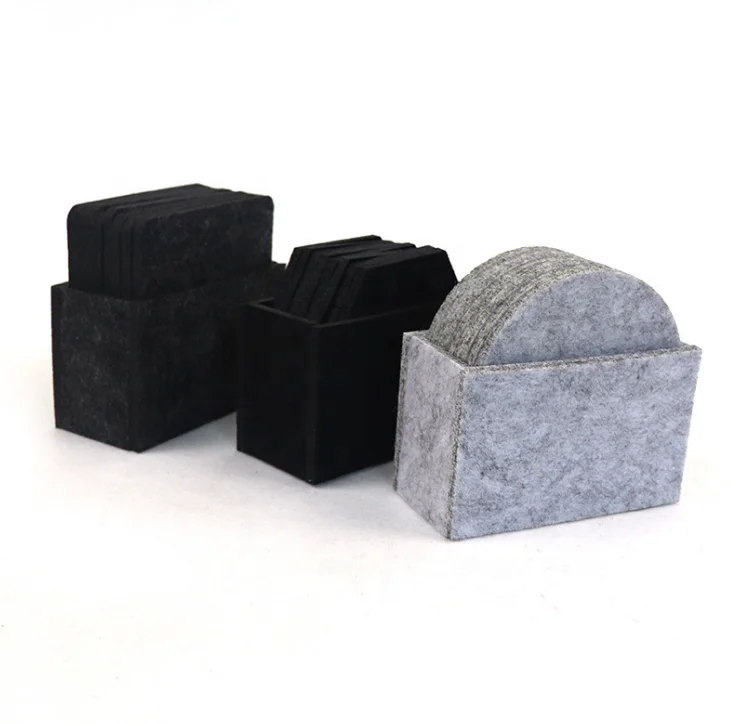 Customized Handmade  Various Shape Felt Placemat Dining  Table Mat