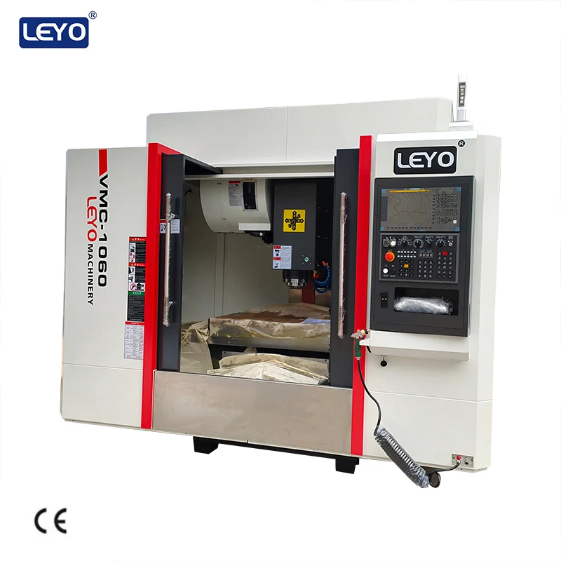LEYO станок с ЧПУ вертикальный обрабатывающий центр vmc 1060 Вертикальный фрезерный центр с ЧПУ
