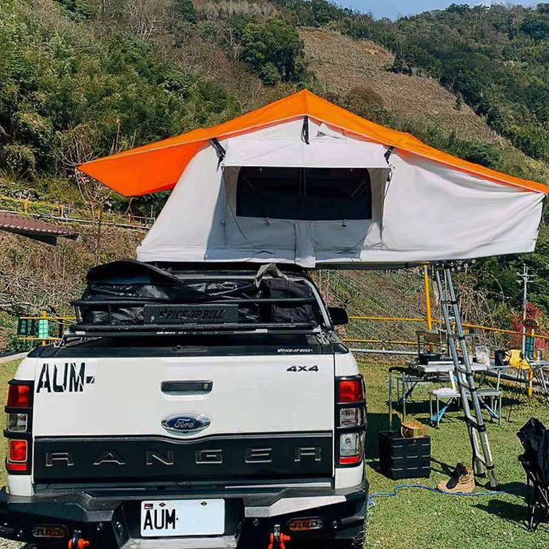 Car Roof Tent Factory Soft Shell RTT Manufacturer 3-4 Persons Portable Travel Tent SUV Pickup MPV Rooftop
