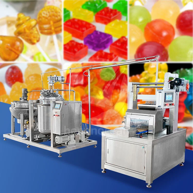 OCEAN Automatic Gelatine Soft Jelly Rubber Candy Production Pectin Gummy Make Machine