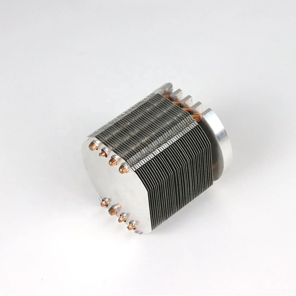 Factory Price LED Strip Heatsink Aluminium Square Pipe Heat Sink Pin Fin Heat Sink