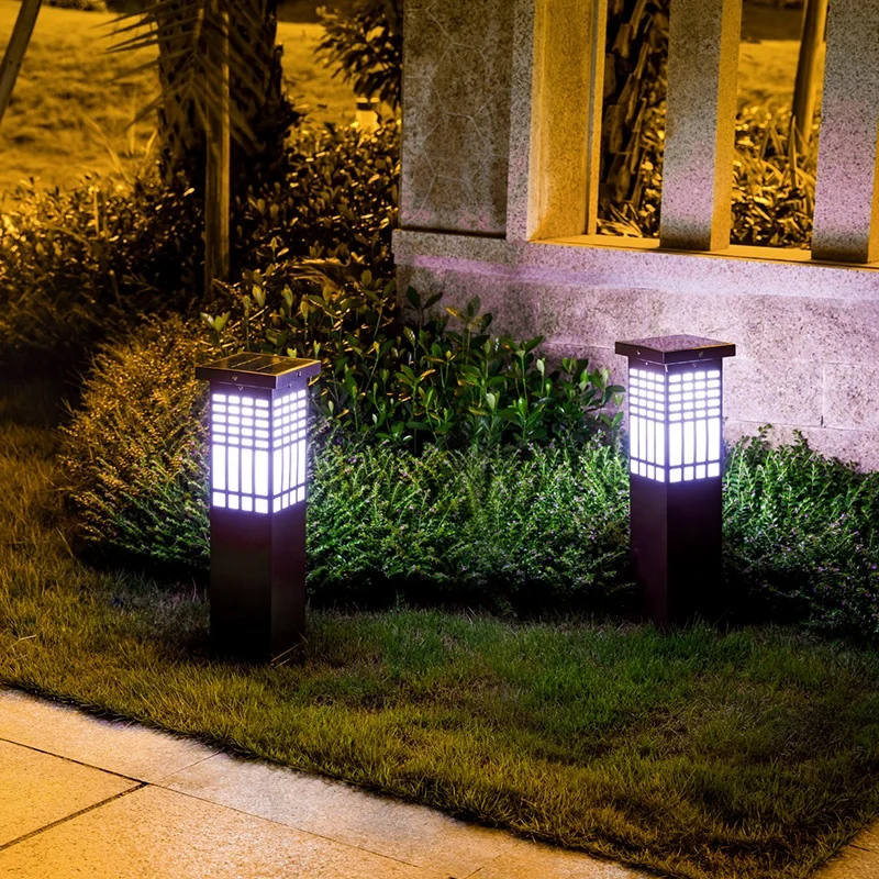 Outdoor Garden Path 12V/120V Patio Pathway Backyard Lawn Landscaping Waterproof Lawn Bollard Yard LED Light Hight Lawn Lights