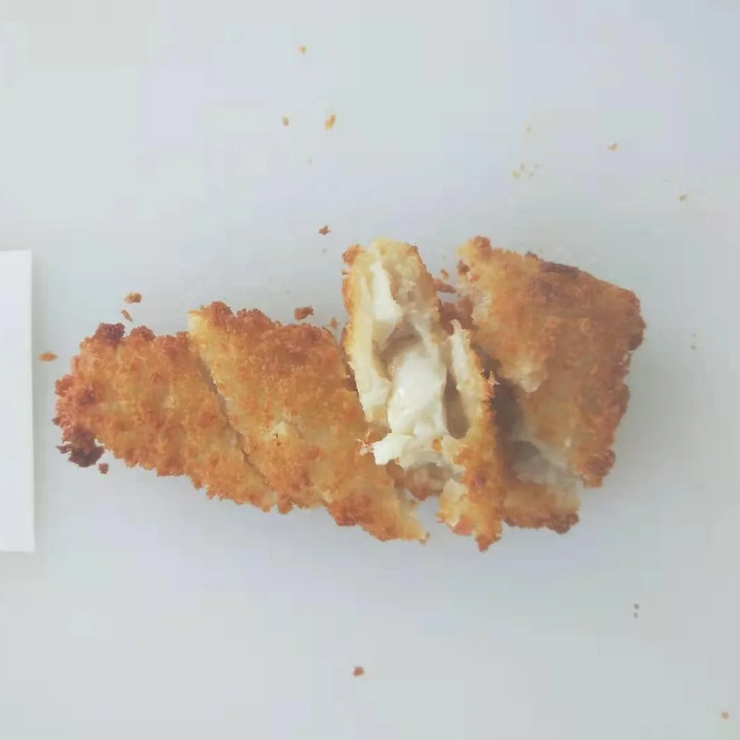 pre-fried pollock mince breaded fish finger fillets APO frozen breaded cod fish 1kg/Box