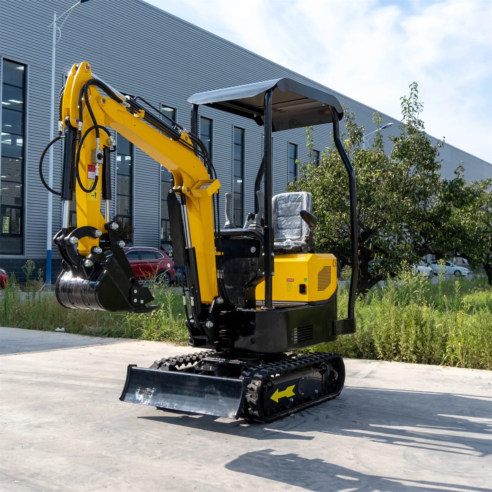 1000kg Hot sell  mini excavator 1ton  2ton 1.5 ton diesel engine  ce/epa garden  digging machinery