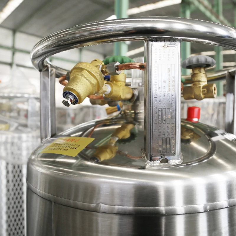 195L Lox Liquid Oxygen Dewar Cylinder Dewar Cryogenic Cylinders From China Runfeng