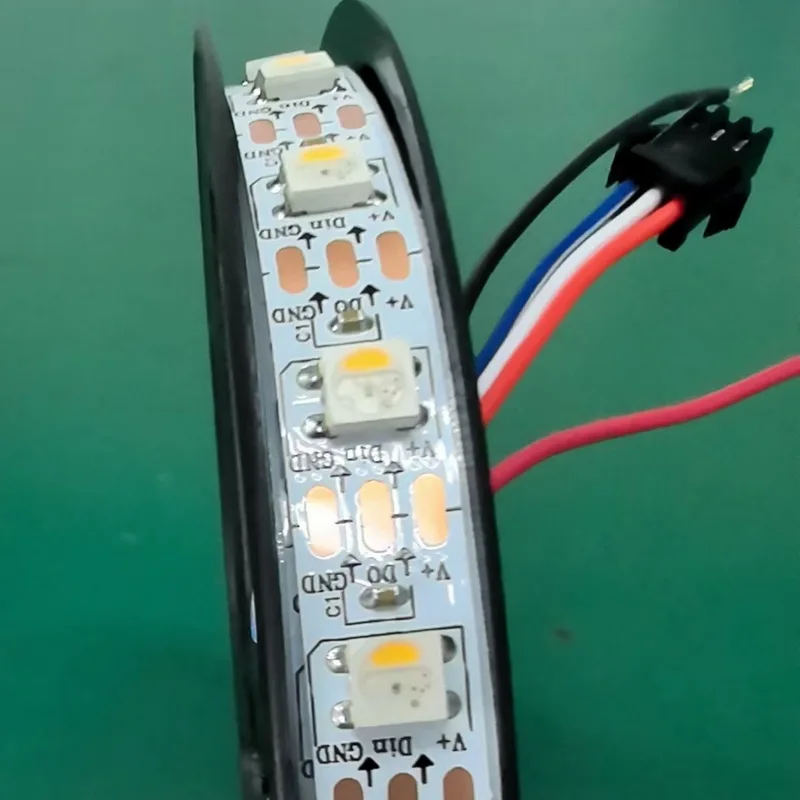 IC built-in SMD5050 DC12V 30 or  60pcs pixels per meter 12v WS2814 rgbw led strip