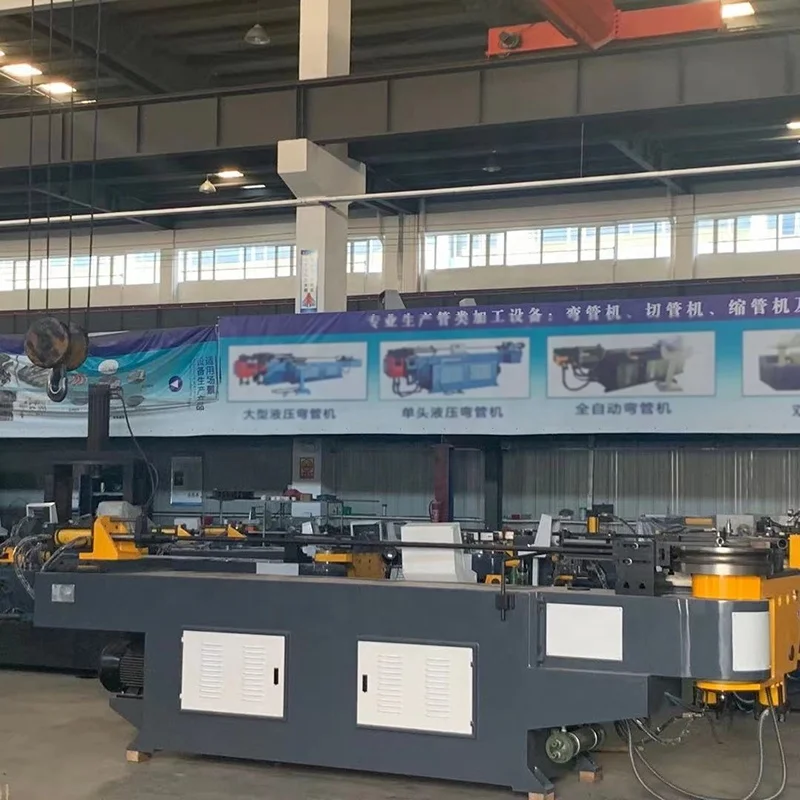 3inch  hydraulic semi-automatic NC pipe bender machine manual pipe bending machine  manual pipe bender