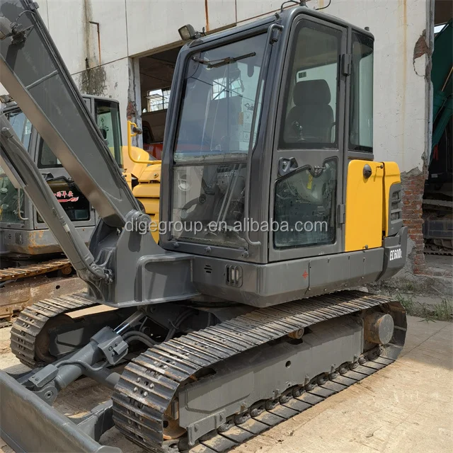 Used Excavator Used Volvo Excavator Volvo EC60C 6TON Engine Speed Fast Response