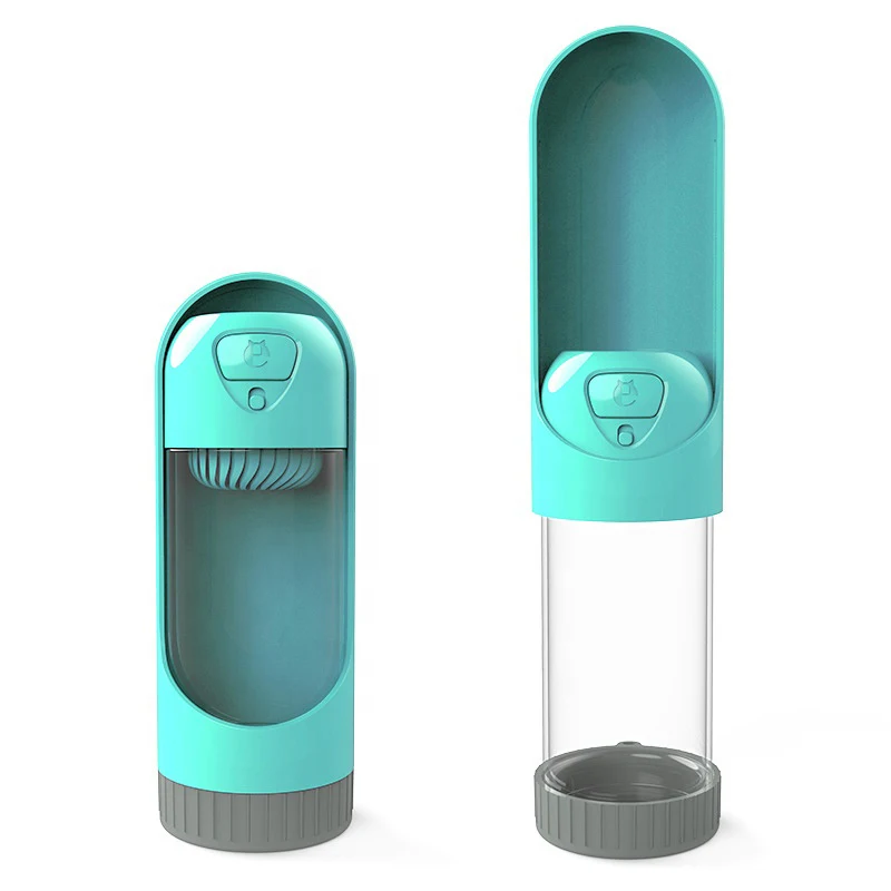 Portable foldable dog water bottle for dogs or cats
