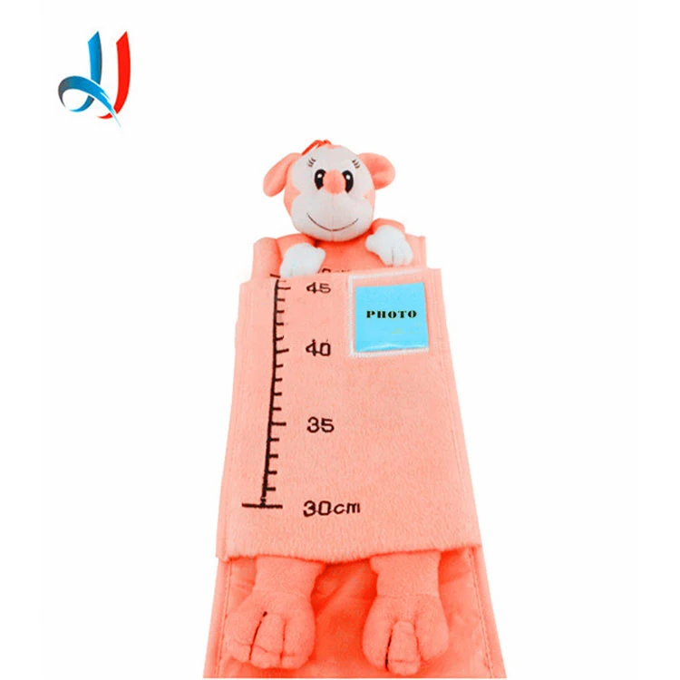 Factory Supplier polyester kids growth chart height meter wall decorative