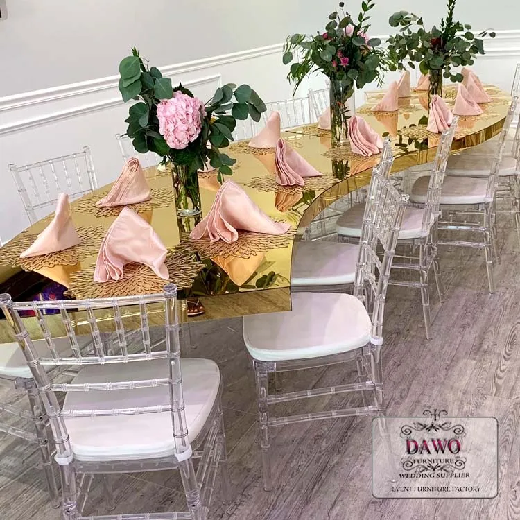 Высококачественный прозрачный акриловый стул chiavari для проведения мероприятий