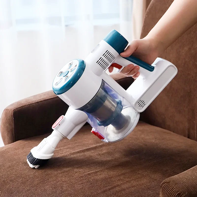 New Product Portable Handheld Vacuum Cleaning Machines Suction LED Headlight Powerful Stick Cordless Vacuum Cleaner