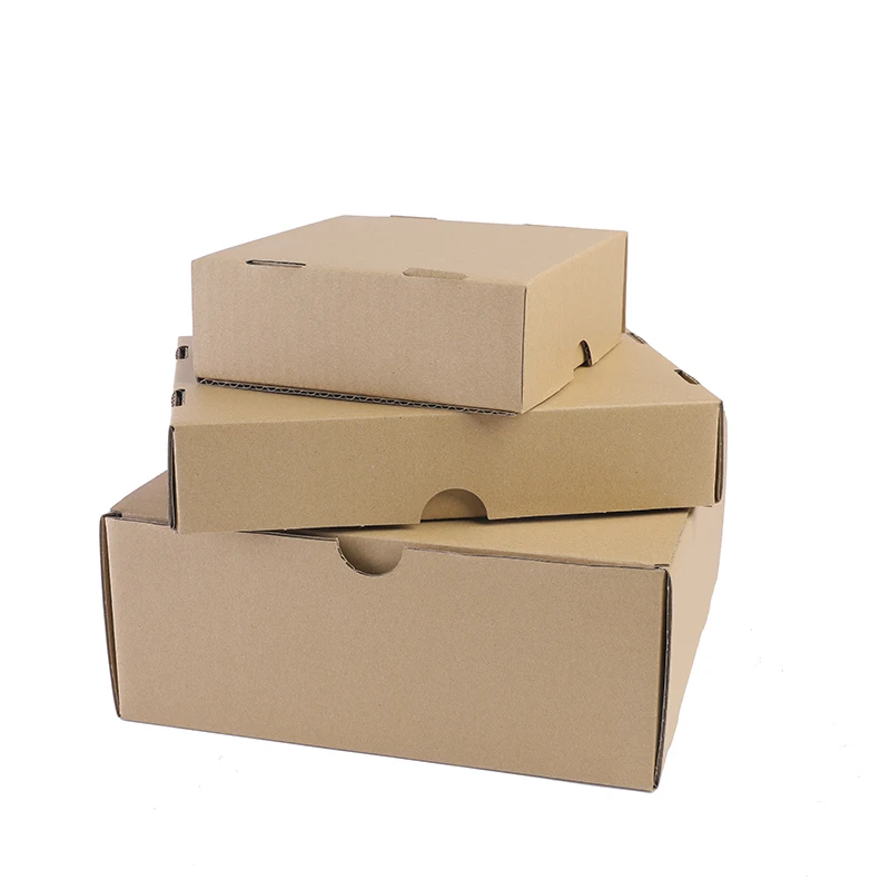 Custom Logo Mailer Paper Packing Box Wholesale Color Recycled Corrugated Kraft Brown Shipping Paper Mailing Box